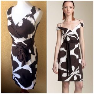 DVF Caledonia silk wrap dress sz 8